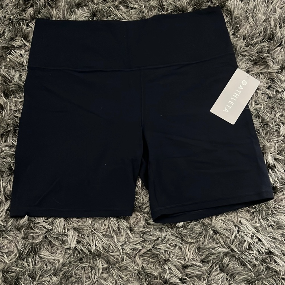 Athlete Navy Bike Shorts